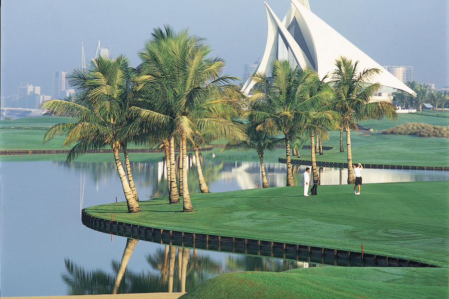 Dubai Creek Golf Club VAE Golfreise Dubai GOLFMOTION